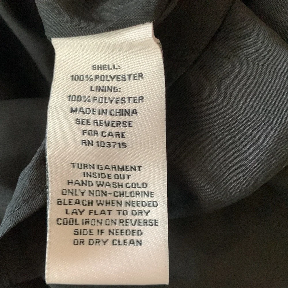 Nanette Lepore Black and Gold NWT top with pleated accents - Picture 8 of 8